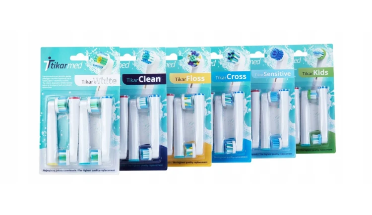 SENSITIVE KOŃCÓWKI 4SZT DO SZCZOTECZKI ORAL-B