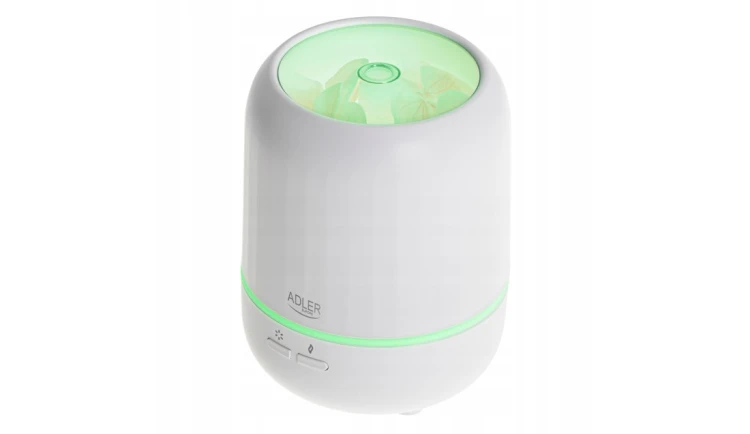 NAWILŻACZ ultradźwiękowy OCZYSZCZACZ Jonizator Adler 3W1 ZAPACHOWY USB