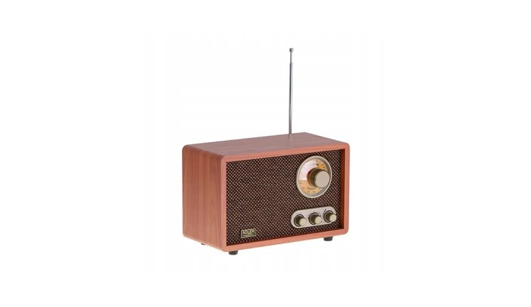 Retro Radio Sieciowe Bluetooth FM Regulacja Tonów
