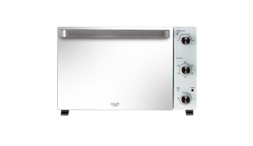 Piekarnik elektryczny 48L Regulacja 1800W 5 Trybów pieczenia Adler