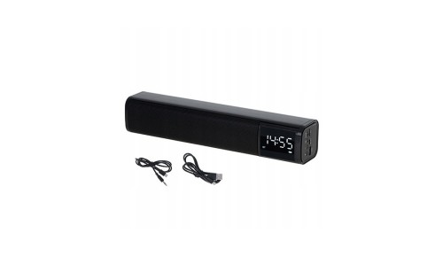 GŁOŚNIK RADIOBUDZIK ZEGAR BUDZIK Bluetooth/USB/AUX