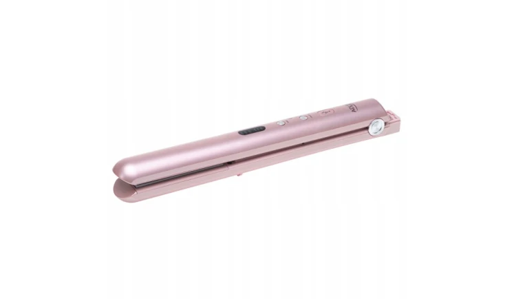 Prostownica Bezprzewodowa Podróżna USB LED Regulacja Temp + Etui Adler