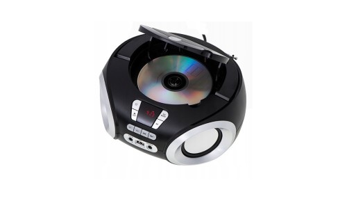 Odtwarzacz Radio Boombox CD-MP3 USB Czarny Adler