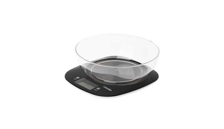 Waga kuchenna z misą 1,4L LCD Precyzyjna 5kg/1g Czarna Mesko
