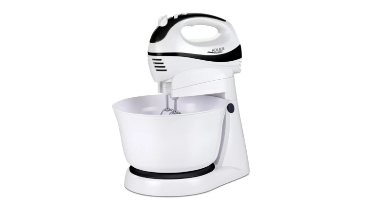 Mikser z Misą 3L Robot Kuchenny 550W Funkcja TURBO 5 Prędkości Adler