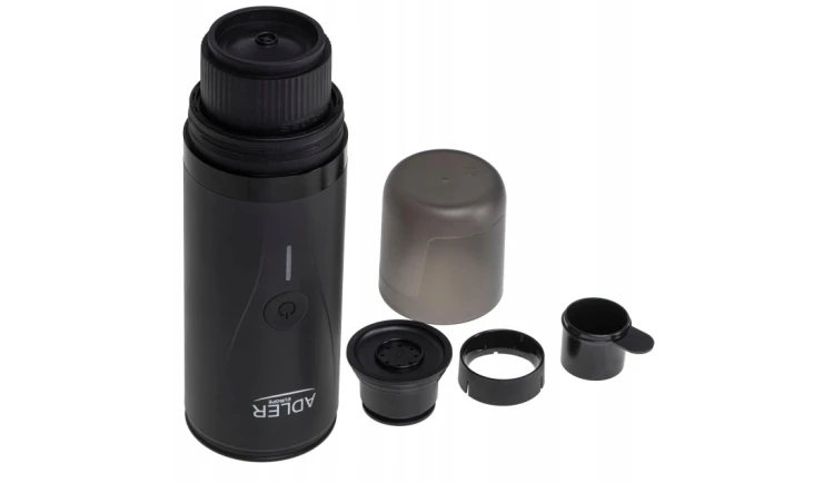 Ekspres ciśnieniowy do kawy 20Bar 90W przenośny 80ml etui kapsułki adapter