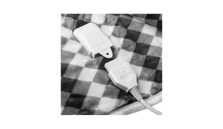 Elektryczny koc nakładany z czasomierzem (1) super miękki