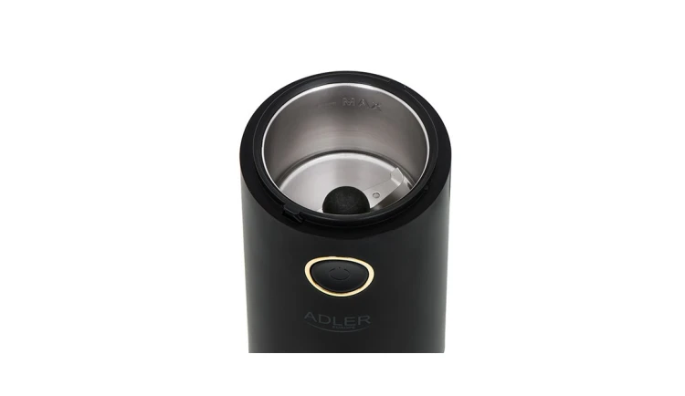 Elektryczny Młynek Do Mielenia Kawy Ziaren 150W Adler Czarny