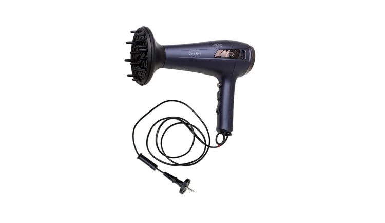 Suszarka ze zwijanym przewodem 2400W +Dyfuzor 2 Tryby Mocy Regulacja Temp