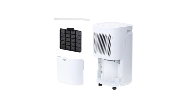 Osuszacz powietrza 200W Wentylator Kompresorowy 2,2L Przenośny Adler
