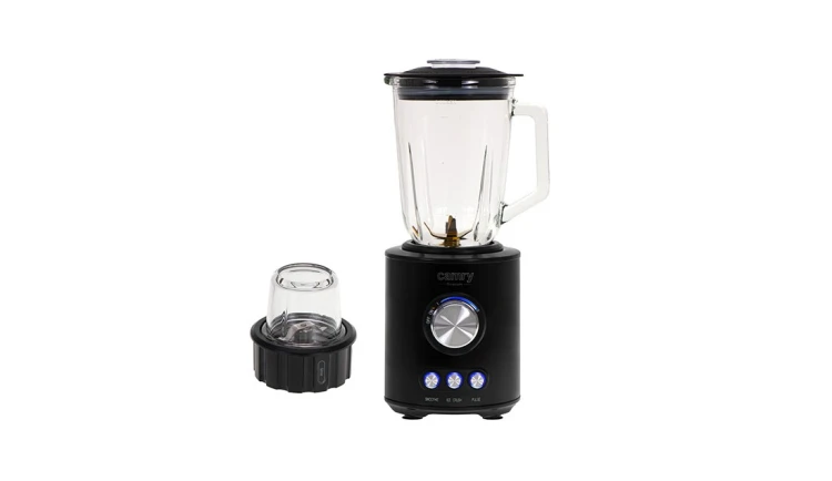 Blender kielichowy - tytanowe ostrza - szklany dzbanek 1,5l