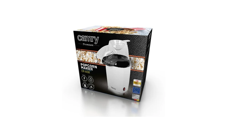 Maszyna Do Popcornu Domowy Pyszny 1200W Beztłuszczowe Urządzenie Camry