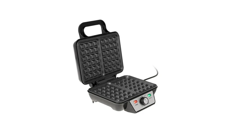 GOFROWNICA DO GOFRÓW 1600W 2 PYSZNE CHRUPIĄCE DOMOWE GOFRY REGULACJA TEMPERARUTY