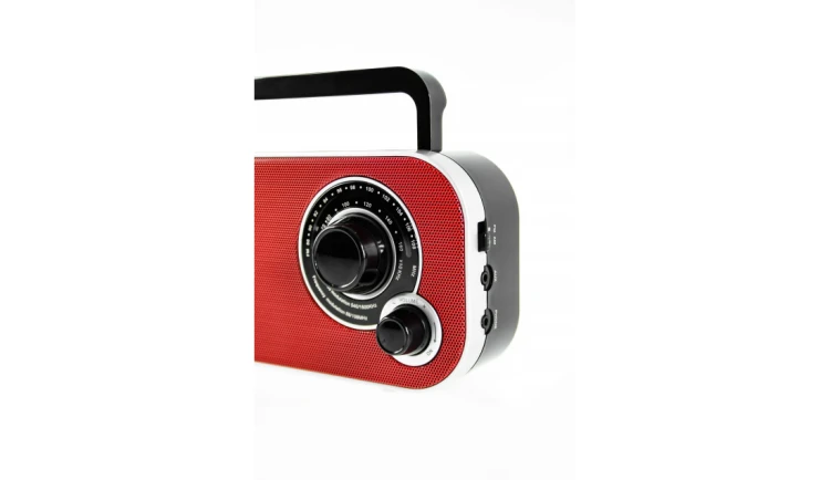 MINIRADIO KUCHENNE PRZENOŚNE MAŁE RADIO AM/FM RETRO STYLOWE CZARNE CAMRY