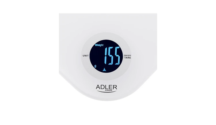 ELEKTRONICZNA WAGA KUCHENNA LCD 1g/10kg OBLICZANIE OBJĘTOŚCI ADLER