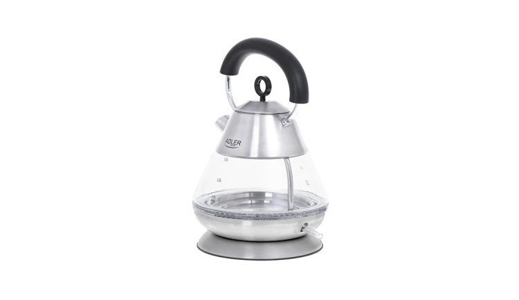 CZAJNIK ELEKTRYCZNY SZKLANY LED 1,5L 2200W STRIX ADLER AD1282