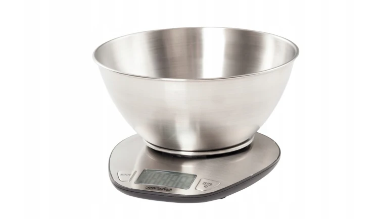 WAGA KUCHENNA Z MISĄ ELEKTRONICZNA INOX TAR 5kg/1g