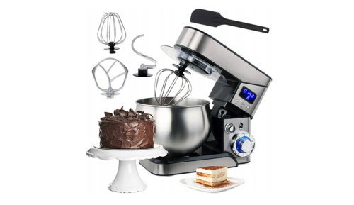 ROBOT PLANETARNY DO CIASTA LCD 2000W 5L 3 Mieszadła Kuchenny Zestaw Camry