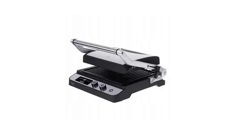GRILL ELEKTRYCZNY 2W1 SKŁADANY OPIEKACZ 3000W LED