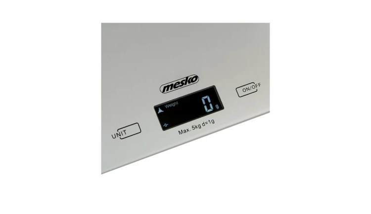 Elektroniczna Waga Kuchenna 5kg/1g Tara Precyzyjna Szklana Mesko
