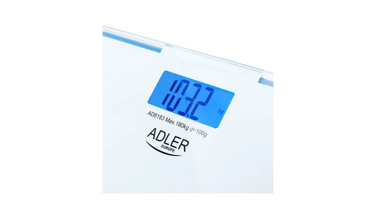Waga łazienkowa - 180kg - z podświetleniem krawędzi