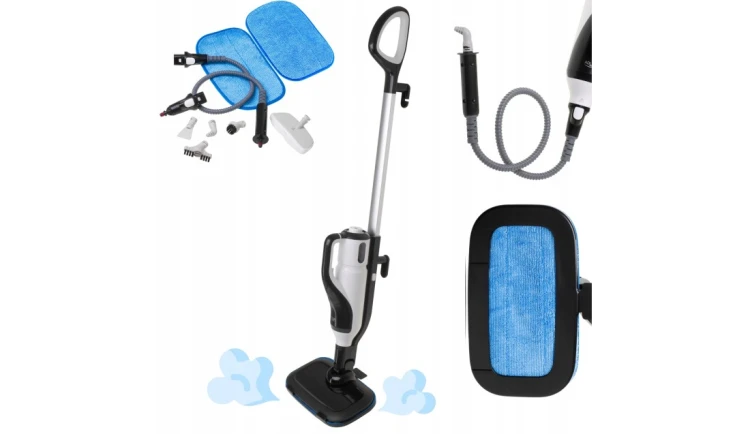 2W1 MOP PAROWY MYJKA 1500 W / 380 ml BARDZO SZYBKIE NAGRZEWANIE
