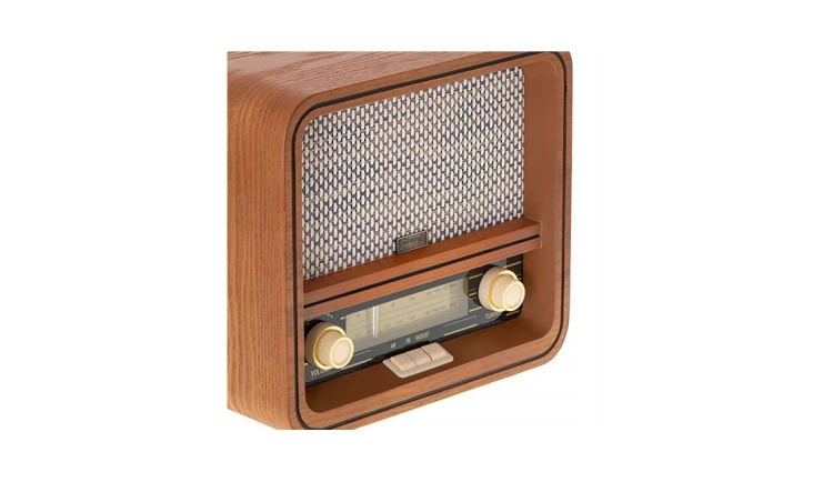 Radio Retro Drewniane Bluetooth/FM USB Camry