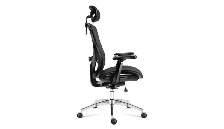 Ergonomiczny Fotel Biurowy Krzesło Obrotowe Regulacja Mark Adler