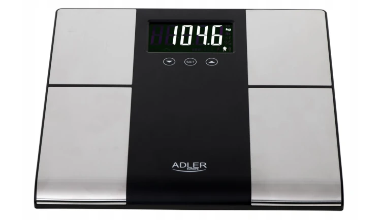 WAGA ŁAZIENKOWA ELEKTRONICZNA Z ANALIZATOREM 225KG