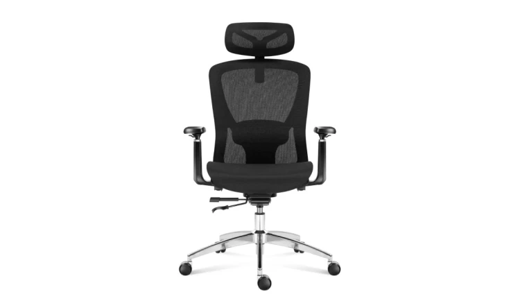 Ergonomiczny Fotel Biurowy Krzesło Obrotowe Regulacja Mark Adler