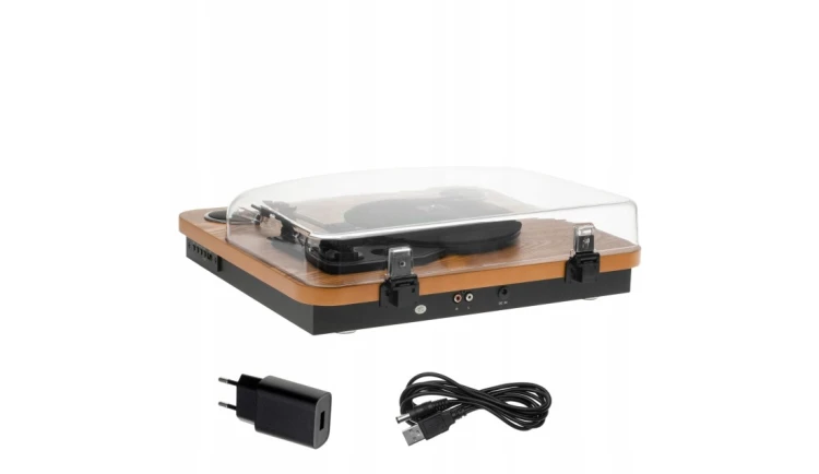 Gramofon AUTOMATYCZNY Nagrywanie z płyty na USB Bluetooth 5.4 rozm. 7 10 12