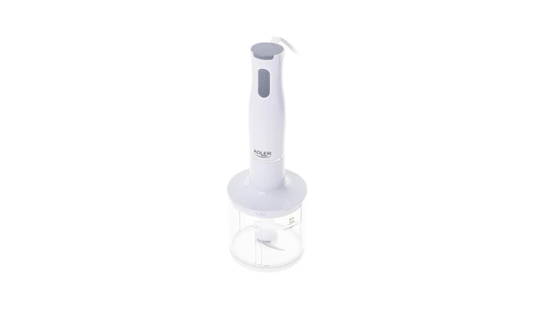 BLENDER RĘCZNY KUCHENYY 700ml 800W +2 POJEMNIKI ZESTAW ADLER