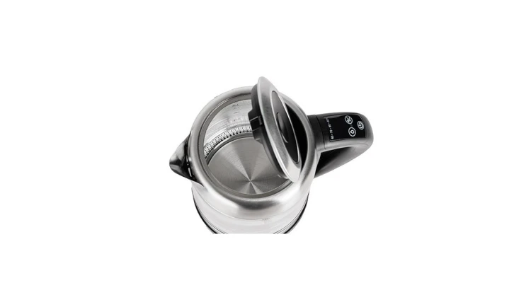 Czajnik Kuchenny Elektryczny 1,7L LCD Regulacja Temperatury Inox Adler