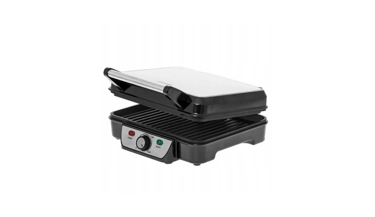 MOCNY ROZKŁADANY GRILL ELEKTRYCZNY 2500W PANINI