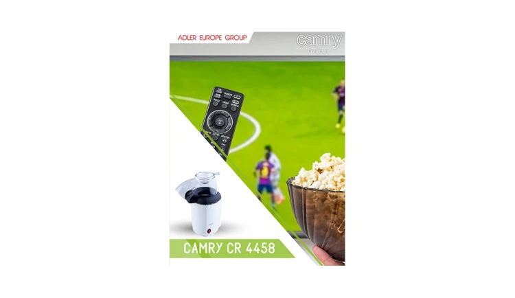 Maszyna Do Popcornu Domowy Pyszny 1200W Beztłuszczowe Urządzenie Camry