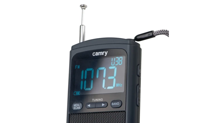 Radio Mini Przenośne FM/AM USB LCD Funkcja Drzemki 20 Stacji Camry
