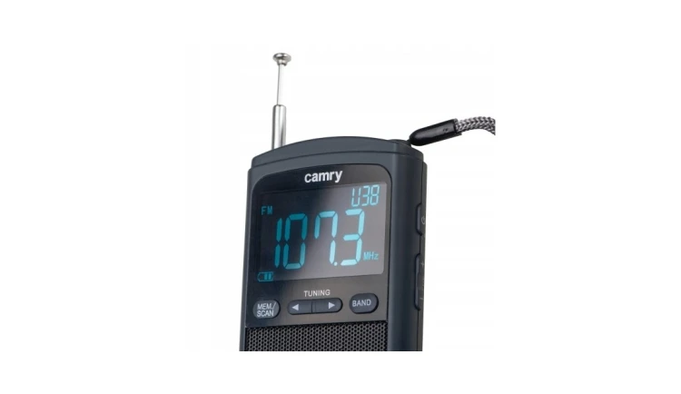 Radio Mini Przenośne FM/AM USB LCD Funkcja Drzemki 20 Stacji Camry
