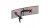 UCHWYT na 2 MONITORY TV LED LCD Biurkowy OBROTOWY 360° uniwersalny 15"- 27"