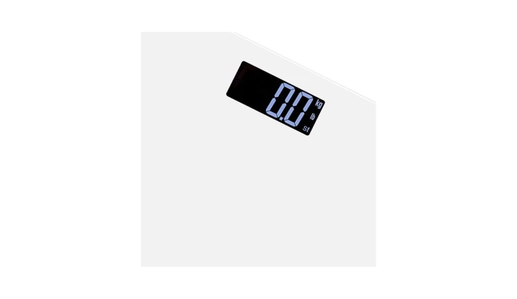Elektroniczna Waga Łazienkowa Szklana Do 150KG LCD