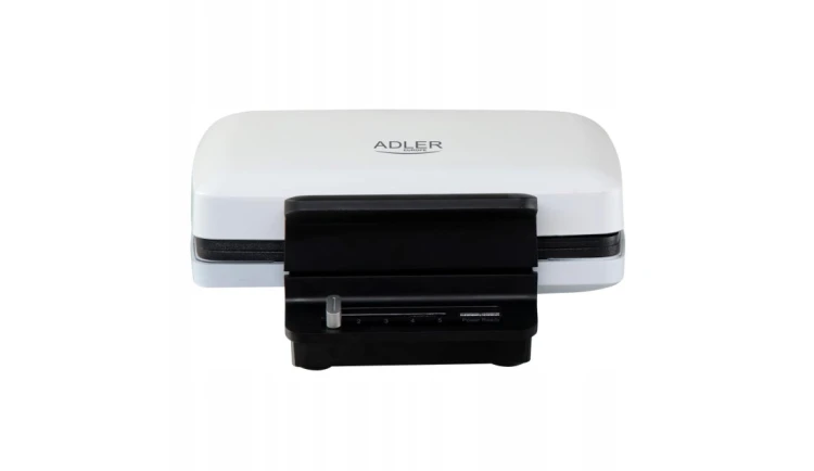 Gofrownica na 2 Pyszne Domowe Gofry 1800W Regulacja Adler