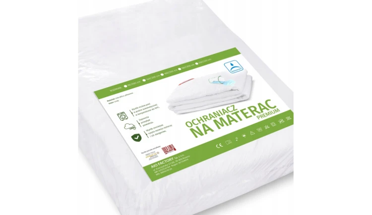 OCHRANIACZ NA MATERAC NAKŁADKA 160x200 WODOODPORNY