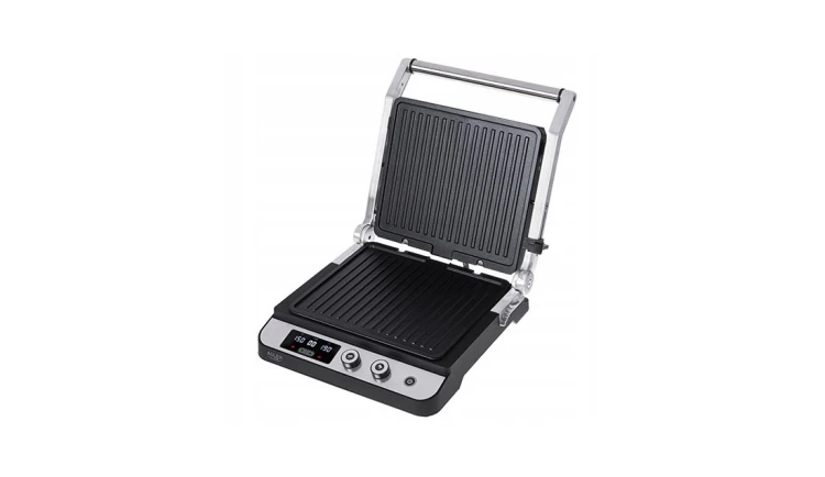 GRILL ELEKTRYCZNY 2W1 SKŁADANY OPIEKACZ 3000W LED