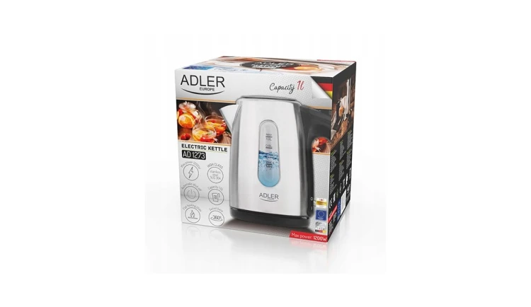Czajnik elektryczny bezprzewodowy 1L Adler AD1273 1200W