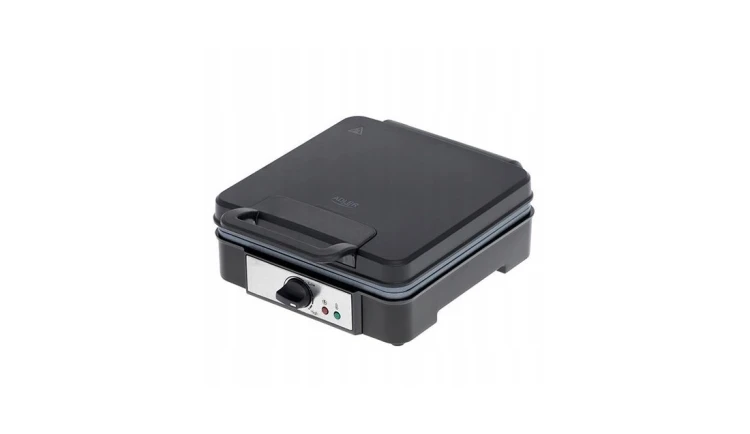 Gofrownica Duża Moc 1800W 4 Gofry Na Raz Adler