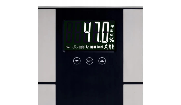 WAGA ŁAZIENKOWA ELEKTRONICZNA Z ANALIZATOREM 225KG