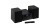 Wieża HIFI Bluetooth CD USB FM 2X 25W pilot RADIO czarna elegancka HDMI