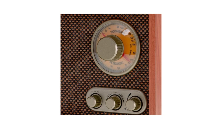 Retro Radio Sieciowe Bluetooth FM Regulacja Tonów