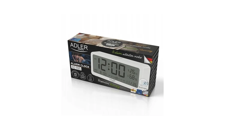 Adler Budzik AD 1195w Biały, Funkcja alarmu