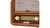 RADIO DREWNIANE CR1188 RETRO FM/AM Bluetooth USB