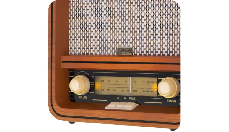RADIO DREWNIANE CR1188 RETRO FM/AM Bluetooth USB